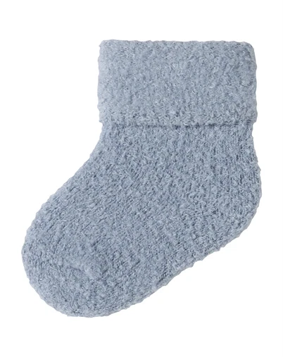 Name It - NBMOllo Terry Fluffy Strømper - Ashley Blue 